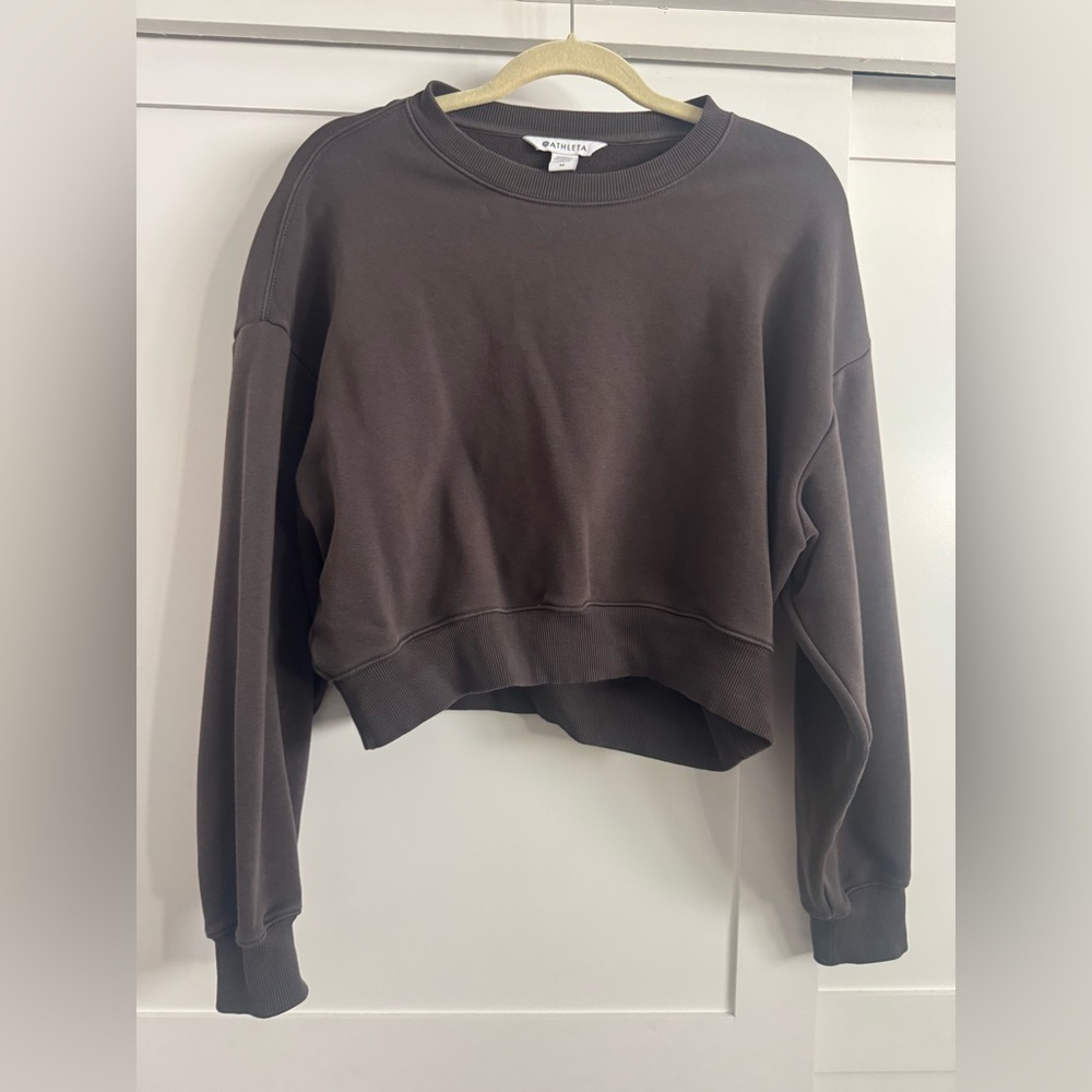Women's Athleta Brown Sweatshirt